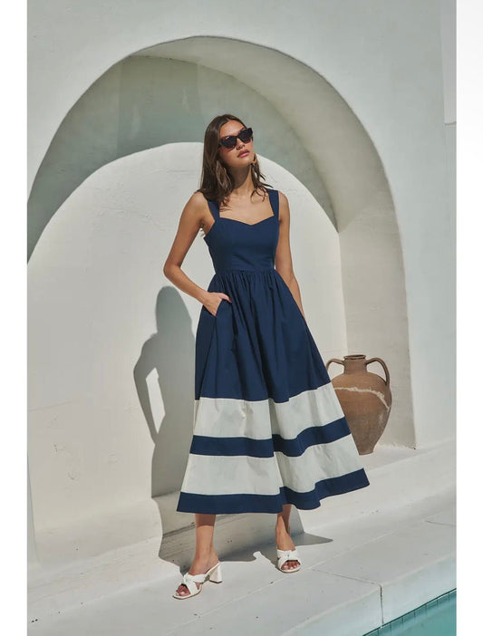 Murray Smocked Maxi - The Posh Loft