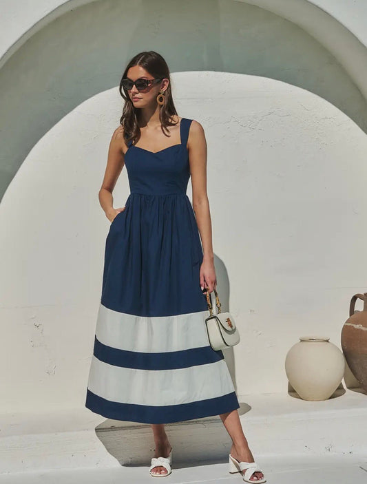 Murray Smocked Maxi - The Posh Loft