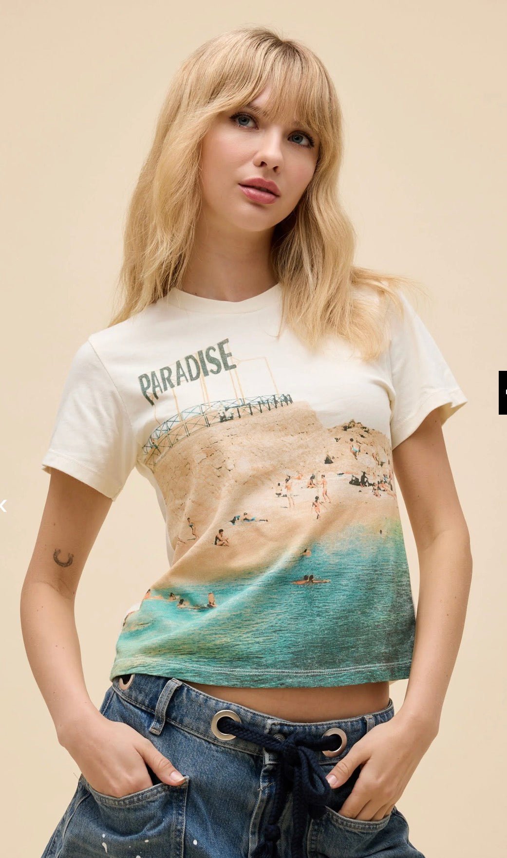 Paradise Vintage Tee - The Posh Loft