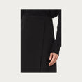 Load image into Gallery viewer, Ponte Faux Wrap Skirt - The Posh Loft
