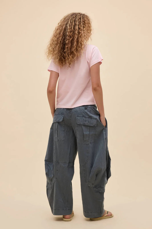Solid Solo Tee Ballet Pink - The Posh Loft
