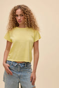 Load image into Gallery viewer, Solid Solo Tee Lemon - The Posh Loft
