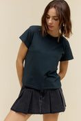 Load image into Gallery viewer, Solid Solo Tee Vintage Black - The Posh Loft
