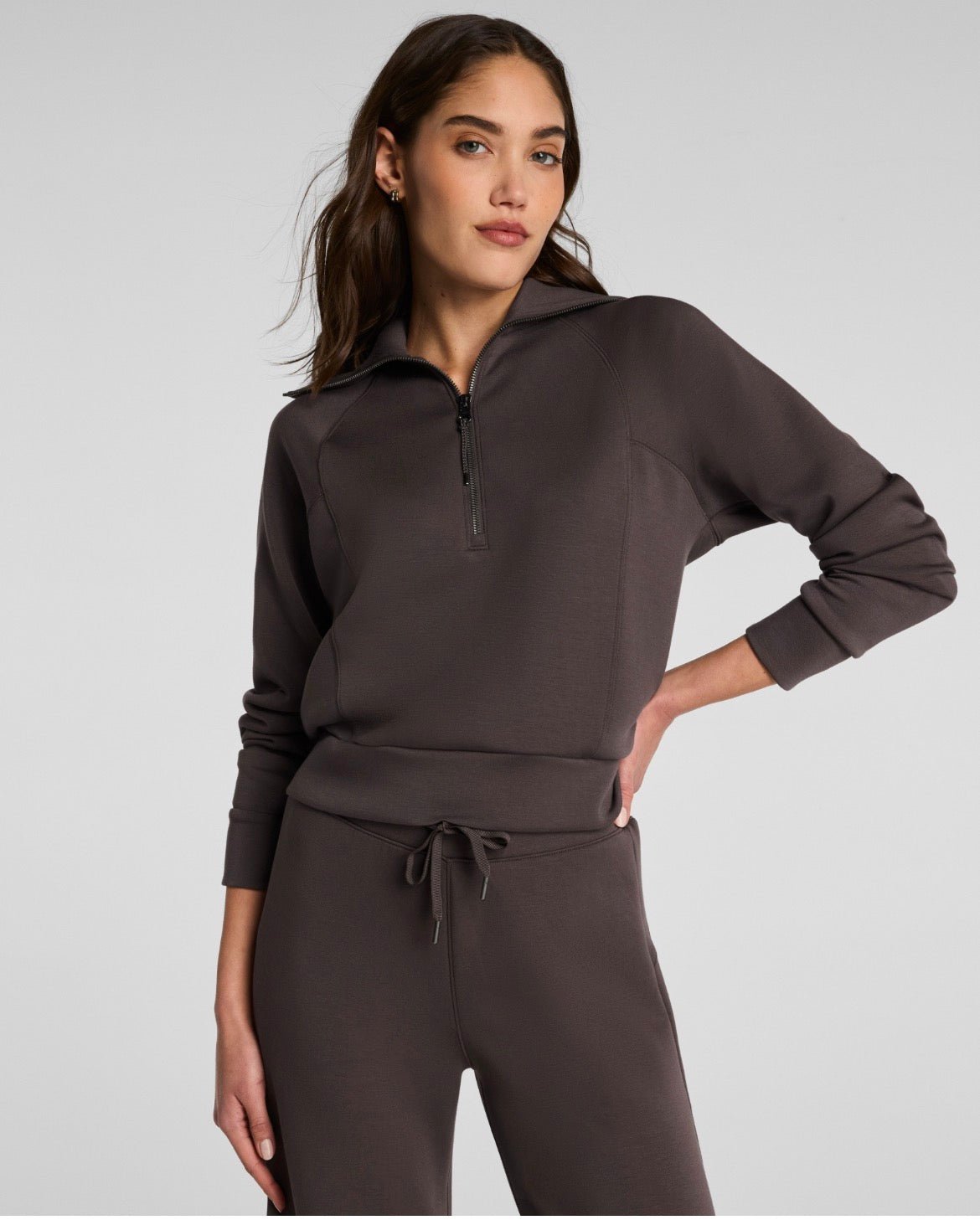SPANX Air Essentials Half Zip - The Posh Loft