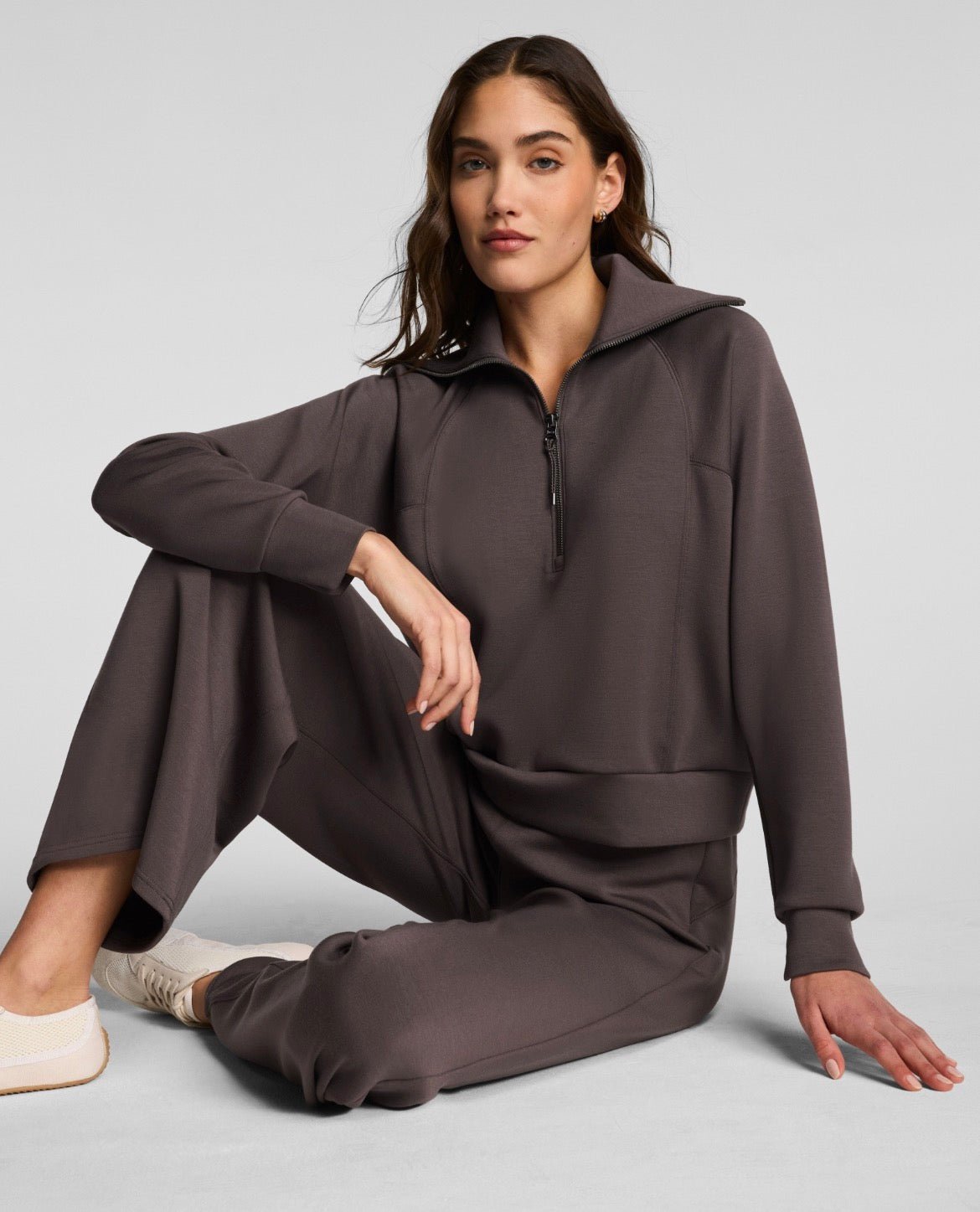 SPANX Air Essentials Half Zip - The Posh Loft