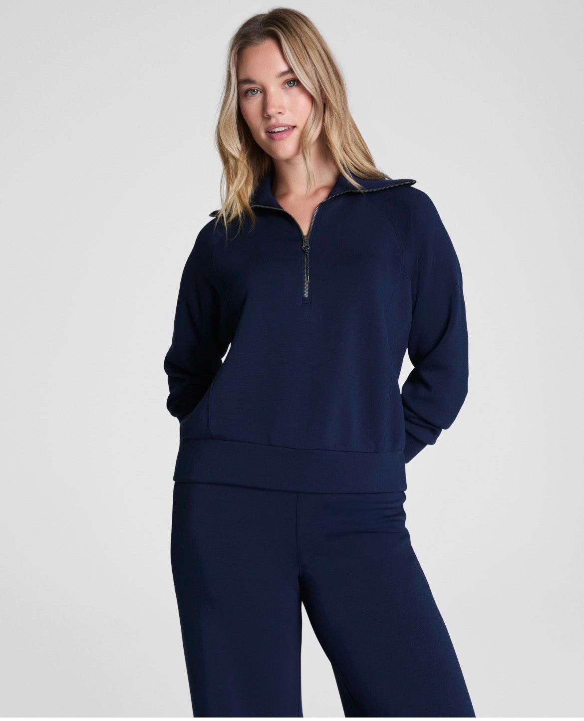 SPANX Airessentials Half Zip - The Posh Loft