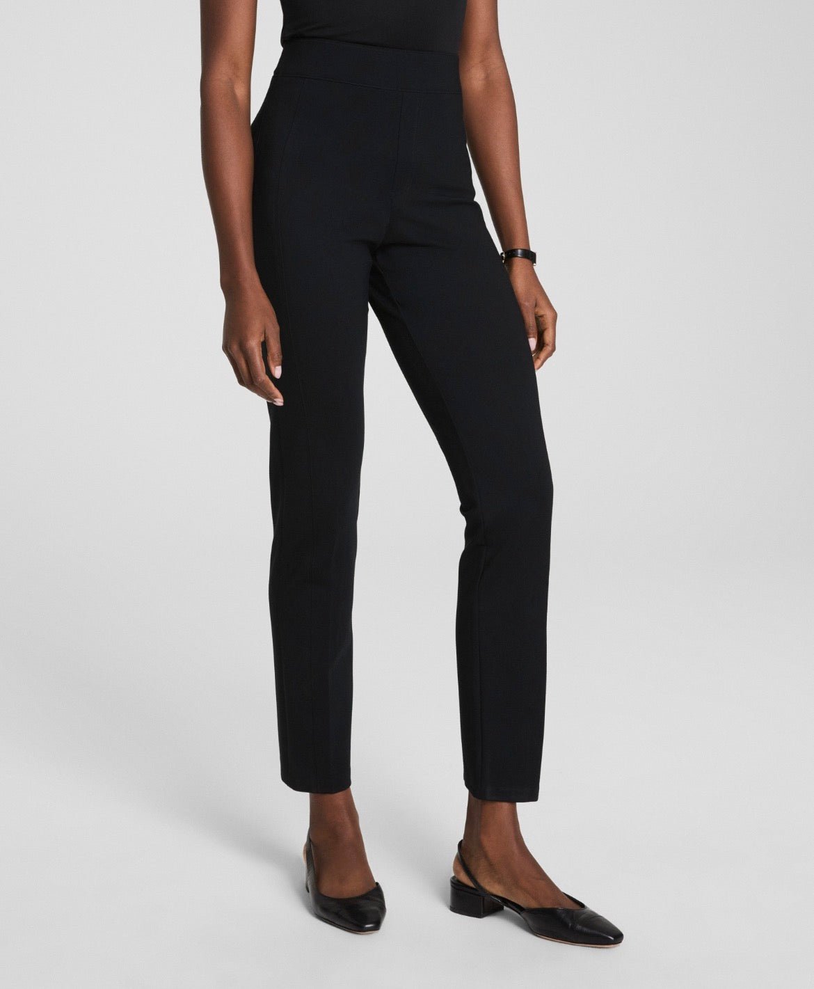 SPANX Super Smooth Perfect Fit Ponte Slim Straight Pant - The Posh Loft