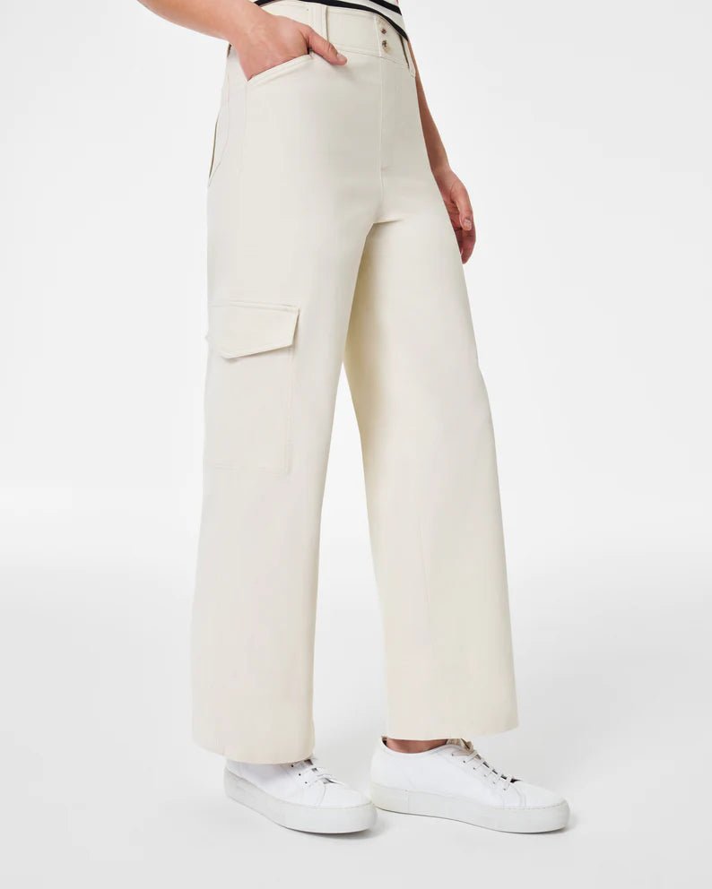 Stretch Twill Cropped Trouser - The Posh Loft