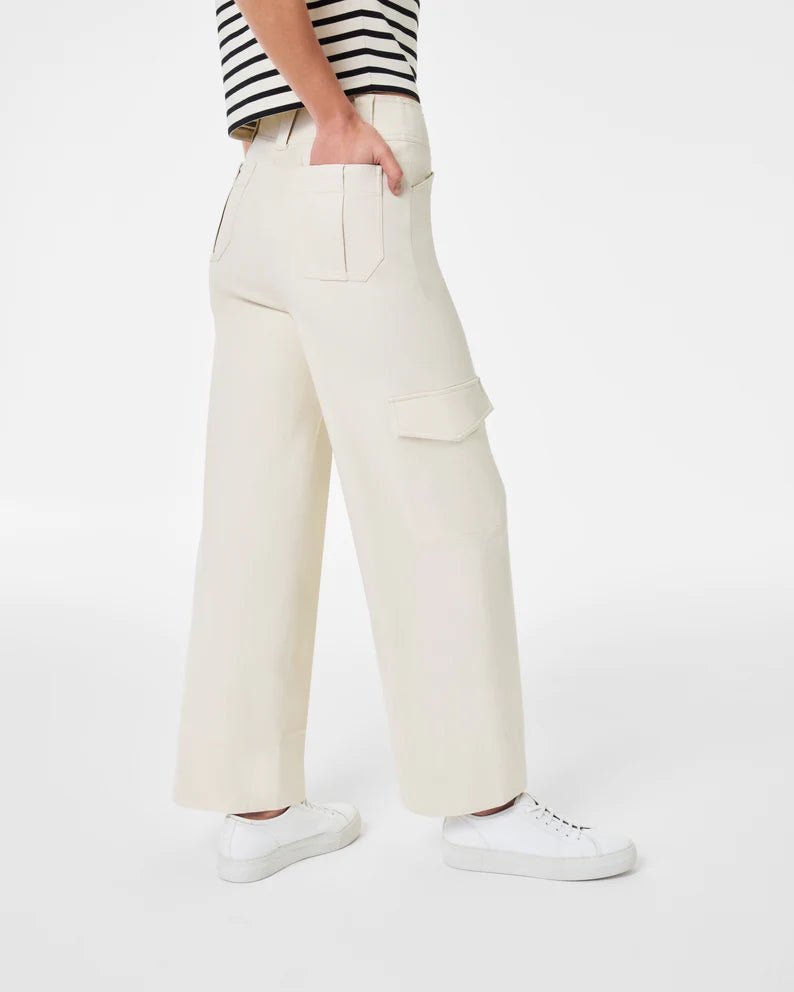 Stretch Twill Cropped Trouser - The Posh Loft