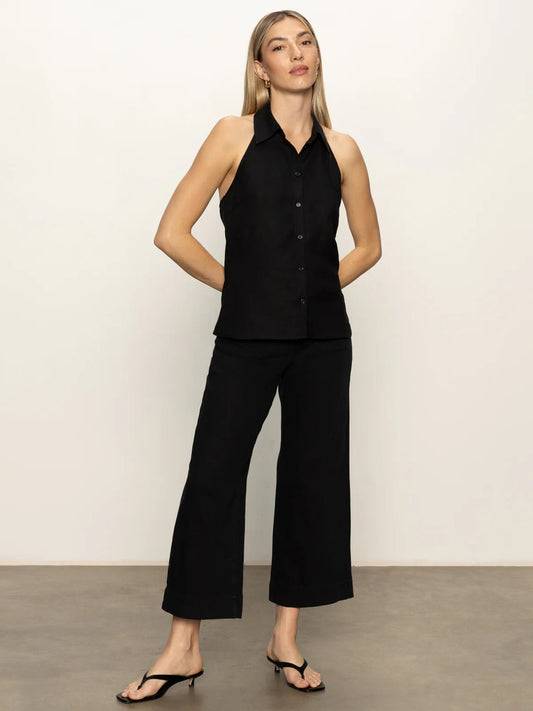 The Long Weekend Tank Black - The Posh Loft