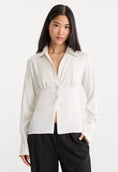 Load image into Gallery viewer, The Satin Femme Shirt - The Posh Loft

