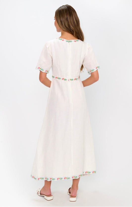 Thea Midi Dress - The Posh Loft