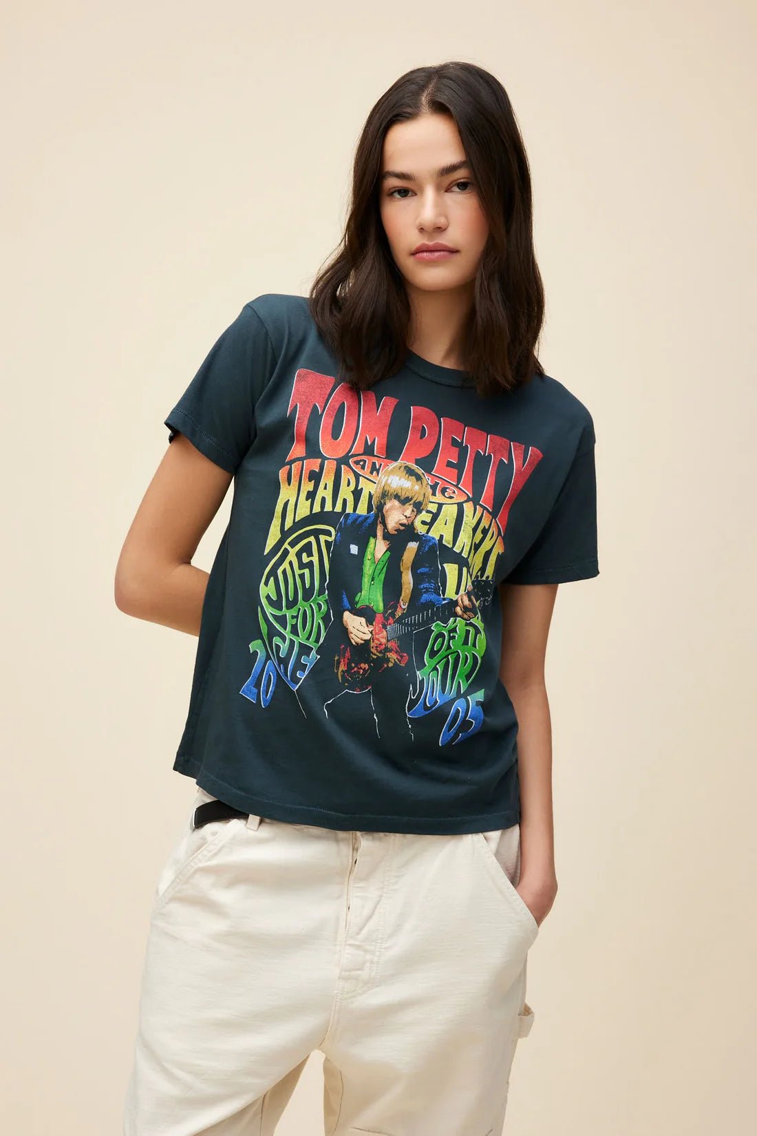 Tom Petty Just For The Hell Of It Ringer Tee - The Posh Loft