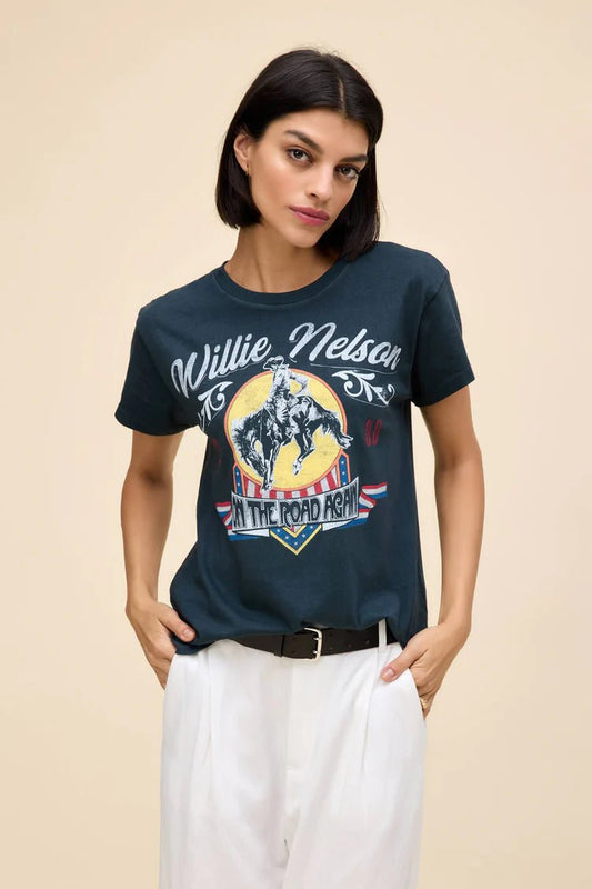 Willie Nelson 1980 Cowboy Tour Tee - The Posh Loft