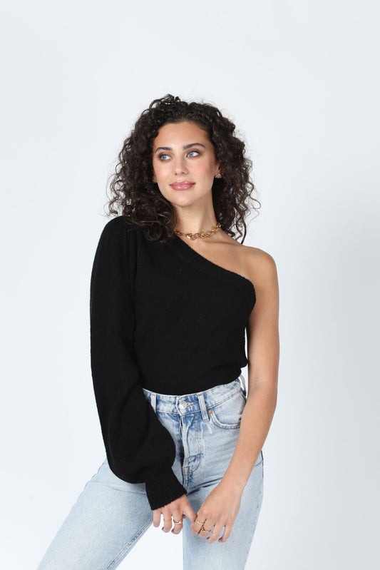 Bergamot Fuzzy One-Sleeve - The Posh Loft