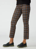 Load image into Gallery viewer, Carnaby Kick Crop Semi High Rise Legging - The Posh Loft
