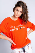 Load image into Gallery viewer, Coffee & Canines Long Sleeve Top - The Posh Loft
