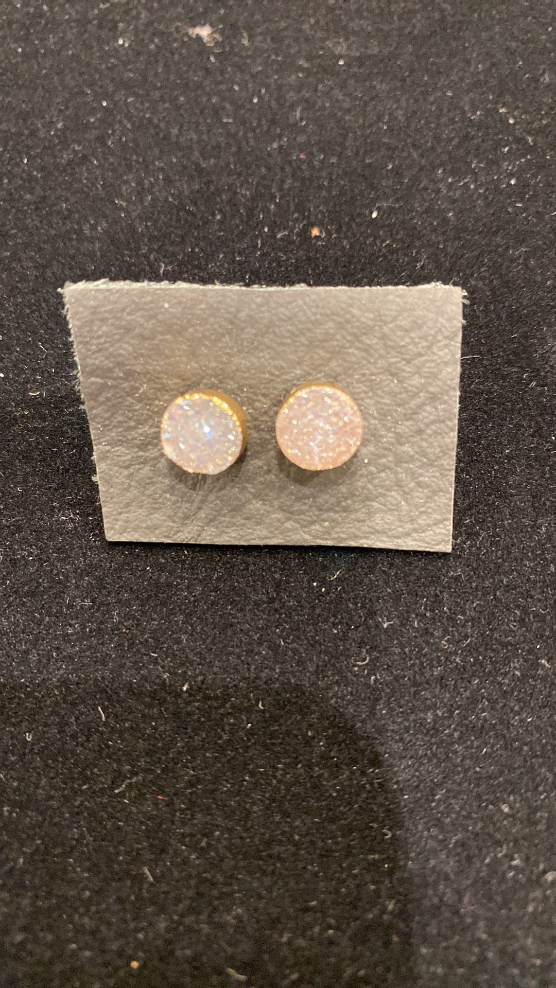 Druzy Studs - The Posh Loft