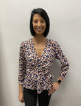 Load image into Gallery viewer, Floral Wrap Top - The Posh Loft
