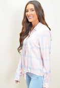 Load image into Gallery viewer, Haley Tie Front Shirt - The Posh Loft
