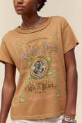 Load image into Gallery viewer, Johnny Cash Microphone Label Reverse GF Tee - The Posh Loft
