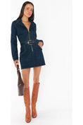 Load image into Gallery viewer, Outlaw Long Sleeve Dress - The Posh Loft
