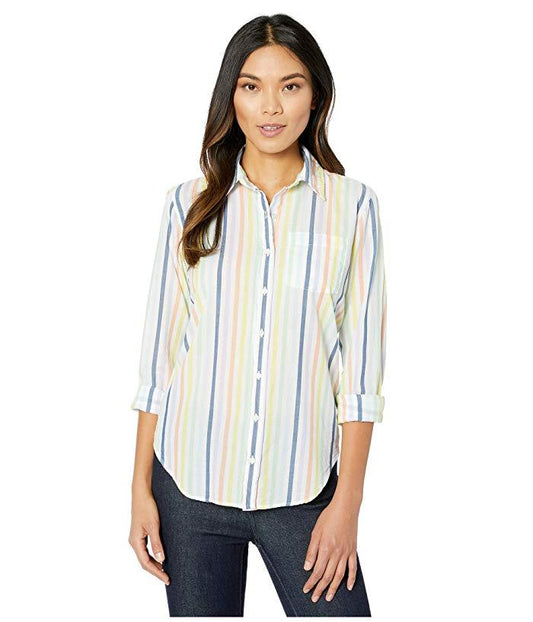 Over The Rainbow Relaxed Button Front - The Posh Loft