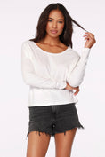Load image into Gallery viewer, Recycled Cropped Long Sleeve - The Posh Loft
