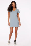 Load image into Gallery viewer, Recycled V-Neck Pocket Dress - The Posh Loft
