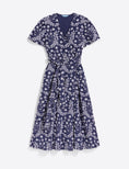 Load image into Gallery viewer, Rhonda Flutter Sleeve Wrap Dress - The Posh Loft
