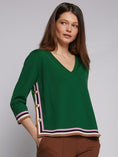 Load image into Gallery viewer, Side Button V-Neck Sweater - The Posh Loft
