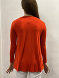 Load image into Gallery viewer, Side Slit long Sleeve Relaxed Tee - The Posh Loft
