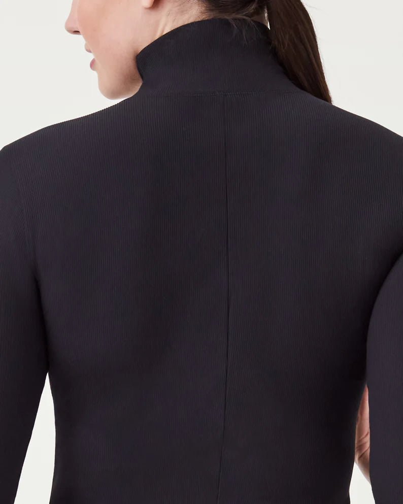 Suit Yourself Ribbed Long Sleeve Turtleneck Bodysuit - The Posh Loft