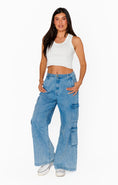 Load image into Gallery viewer, The Cargo Jeans - The Posh Loft
