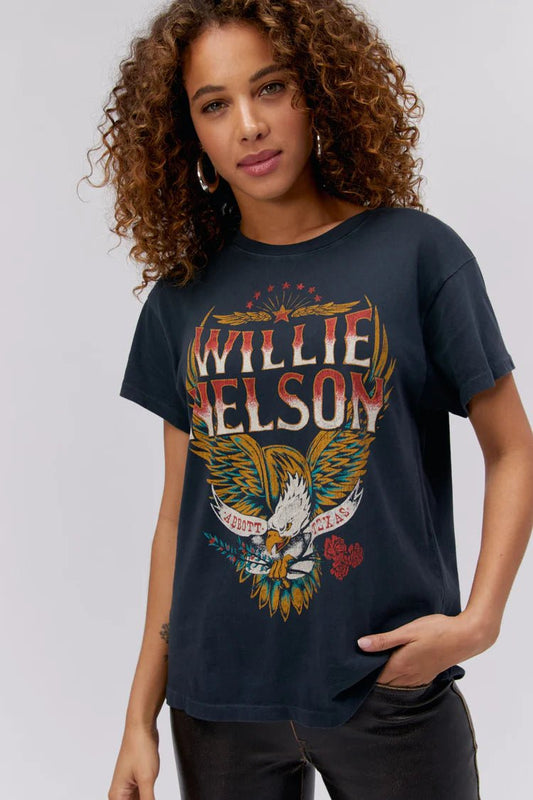 Willie Nelson Abott Texas Tour Tee - The Posh Loft